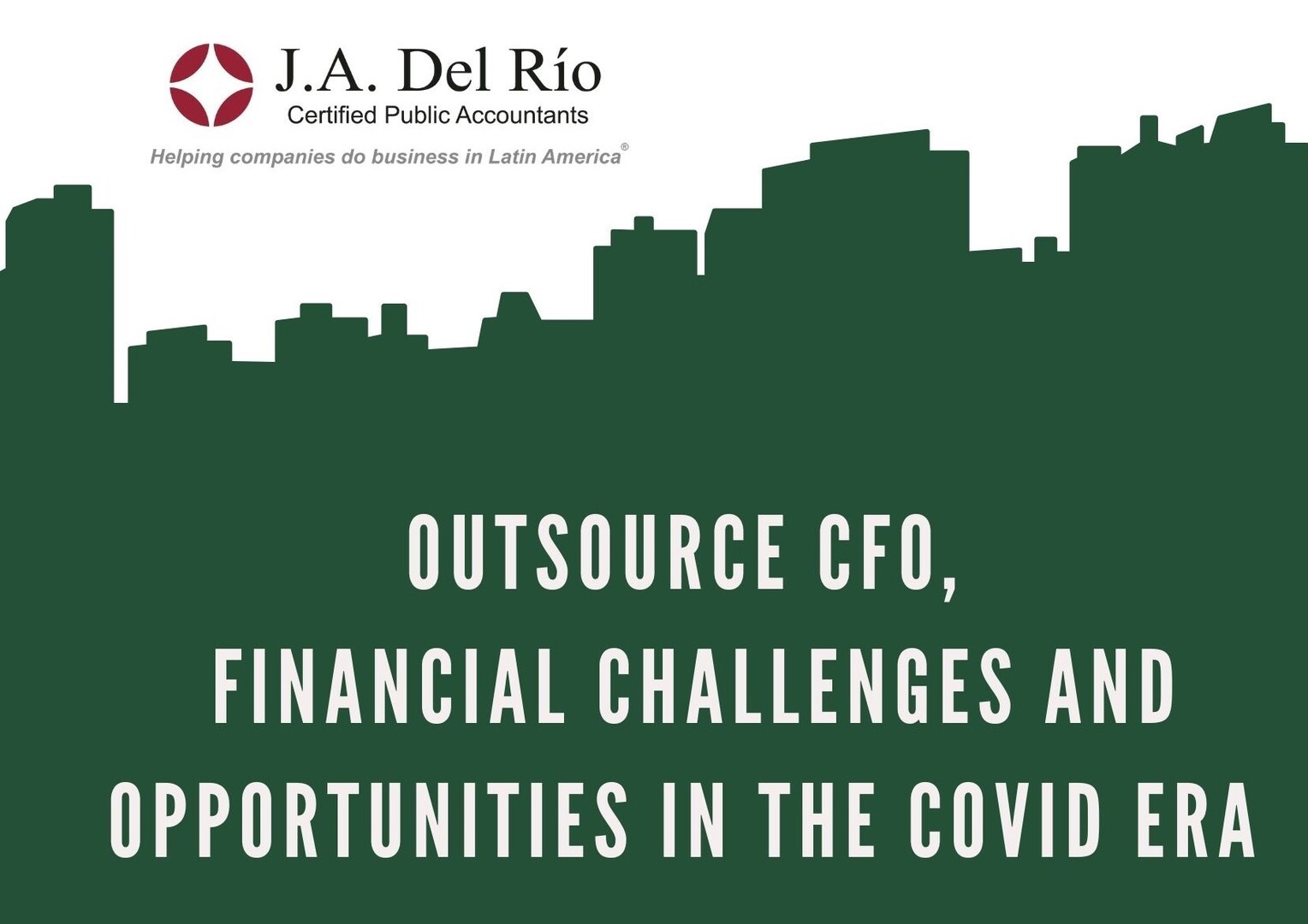 Webinar: Outsource CFO,  Financial challenges and opportunities in the COVID era