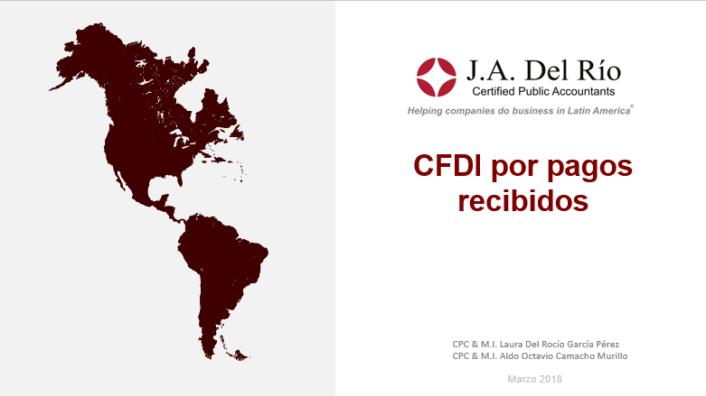 Webinar: CFDI por pagos recibidos